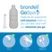 Brondell GoSpa Essential Portable Bidet for Everyday Use Camping Hiking and Outdoor Activities Compact and Discreet Includes Travel Bag 400ml Fog