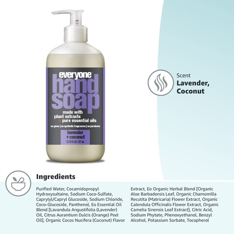 Everyone Hand Soap Lavender plus Coconut 1275 Ounce