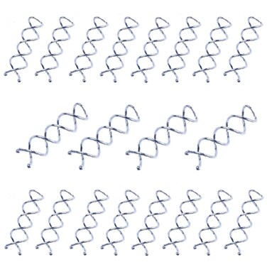 20pcs Mini Spiral Hair Pins Silver Spiral Hair Pin Metal Spiral Bobby Pins Small Bobby Bun Pins for Women Hair Style DIY
