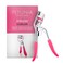 Silicone Eyelash Curler with Refill Pads  Satin Pouch Designed for No Pinching or Pulling and Perfect for Those with Straight Flat Lashes Wanting Dramatic Long Lasting Seamless Curls