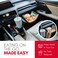 Macally Car Cup Holder Tray and Cup Holder Expander for Car  Enjoy Your Meal  Cup Holder Extender for Car Seat with Phone Slot  9 Car Food Tray Table and Car Drink Holder for Yeti Hydroflask
