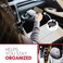 Macally Car Cup Holder Tray and Cup Holder Expander for Car  Enjoy Your Meal  Cup Holder Extender for Car Seat with Phone Slot  9 Car Food Tray Table and Car Drink Holder for Yeti Hydroflask