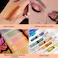 Liquid Glitter Eyeshadow Chameleon Multichrome Purple Blue Holographic Eye Shadow Intense Color Shifting Metallic Finish Eye Makeup Long Lasting No Creasing Sparkle Eyeshadow 05 GALAXY