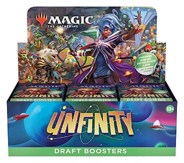 Wizards of The Coast Magic The Gathering Unfinity Draft Booster Box  36 Packs  Box Topper 505 Magic Cards