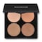 Mented Cosmetics  Gold and Bronze Highlighter Sunkissed Highlighter Palette  Vegan ParabenFree CrueltyFree Makeup  Natural Face Palette