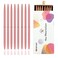 MSTOKIN Metallic Rose Gold Pens Cool Fancy Pens for Women  Men Journling Cute Pen Set Luxury Nice Pretty Pens with Gift Box 8Pack rose gold Metal Thin Pens