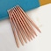 MSTOKIN Metallic Rose Gold Pens Cool Fancy Pens for Women  Men Journling Cute Pen Set Luxury Nice Pretty Pens with Gift Box 8Pack rose gold Metal Thin Pens