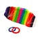 ZHUOYUE Dual line Stunt Kite 47 Inch Large Parafoil Kite with String for Adults Outdoor Sports and Activities