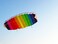 ZHUOYUE Dual line Stunt Kite 47 Inch Large Parafoil Kite with String for Adults Outdoor Sports and Activities