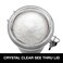 Oggi Stainless Steel Sugar Canister 62 fl oz  Airtight Clamp Lid Clear SeeThru Top  Ideal Sugar Container for Countertop Sugar Jar Bulk Sugar Storage Large Size 5 x 75