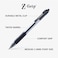 Zebra Pen ZGrip Retractable Ballpoint Pen Medium Point 10mm Black Ink 24 Pack Packaging may vary