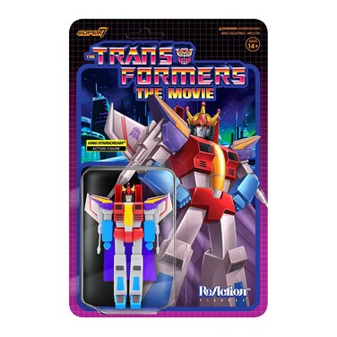 Super7 Transformers King Starscream 375 in Reaction Figure
