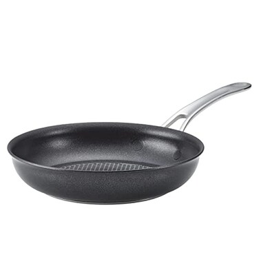 Anolon X SearTech Aluminum Nonstick Cookware Frying Pan 825Inch Super Dark Gray