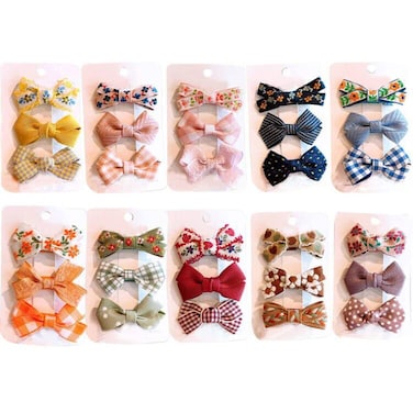 FZBNSRKO 15 Pcs Baby Girl Hair Clips Hair Bows Barrettes Set for Toddlers Girls Teens Random Styles