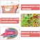 JIYAKO 2000Rubber Band Bracelet Kit Loom Bracelet Making Kit for Kids Rubber Bands Refill Loom Set Rubber Bands for Bracelet Making Kit for Kids