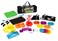 4 Fun Cosmic Mini Golf  5 Hole Set Deluxe  Yellow