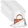 10 Pack Dust Bags for Purses and Handbags Silk Dust Cover Storage Bag with Drawstring Travel Storage Pouch for Handbag Purse Shoes Boots White 196  157 in