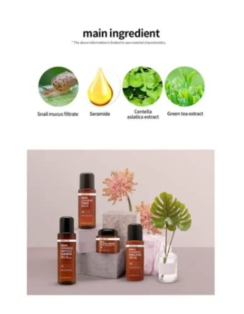 LEBELAGE Snail Ceramide Repair Intensive Care Cream 338 fl oz  100ml Korean Skincare Improves Skin Tone and Fine Wrinkles Smooth Skin Texture