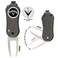 Callaway 4in1 Blade Divot Repair Tool  Black Switch Blade 4Function Golf Divot Tool