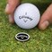 Callaway 4in1 Blade Divot Repair Tool  Black Switch Blade 4Function Golf Divot Tool
