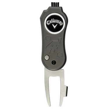 Callaway 4in1 Blade Divot Repair Tool  Black Switch Blade 4Function Golf Divot Tool
