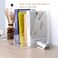 HeZone Magazine Holder Clear Acrylic Desk Organizers File Organizer for Desk Magazine Rack Desktop Book Storage Independent Vertical 1 Space2 Pack