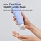 ACWELL pH Balancing Soothing Exfoliating Cleansing Foam 51 floz  AHA BHA PHA Exfoliating and Calming Facial Cleanser for Sensitive Skin pH 55 Calms Acne and Blemishes Moisturizing Bubble Foam