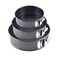 Springform Pan Set of 3 NonStick Cheesecake Pan Leakproof Round Cake Pan 479 inch for Cheesecakes Pizzas and Quiches