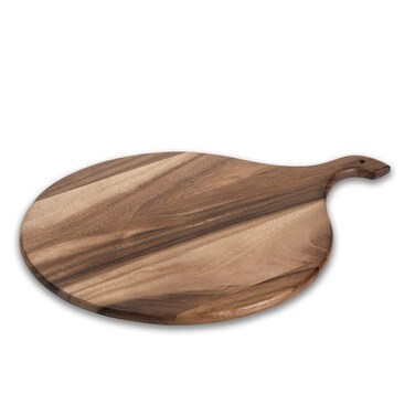 Kalmar Home Large Round Acacia Wood Cutting Board