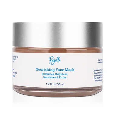 Rejalla Tightening Face Mask Skin Care Vit C E MSM Pink and green clay organic aloe juice and Jojoba oil brightens nourishes firms and evens skin tone giving a natural glow Made in USA