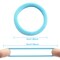 100 Pcs Thick Seamless Spring Hair Ties Ponytail Holders Hair Accessories No Damage for Thick Hair Spring Colors