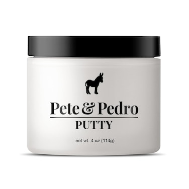 Pete  Pedro PUTTY  Hair Putty for Men  Strong Hold and Matte Finish Low Shine Hair Clay  As Seen on Shark Tank 4 oz