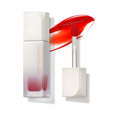 Heart Percent Dote On Mood Pure Glow Tint Watery  Lightweight Moisturizing Lip Stain Long Lasting Liquid Lipstick 68g 05 Red Orange