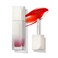 Heart Percent Dote On Mood Pure Glow Tint Watery  Lightweight Moisturizing Lip Stain Long Lasting Liquid Lipstick 68g 05 Red Orange