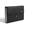 U Brands Expandable 13Pocket Performance Poly File Folder Black 1 Count
