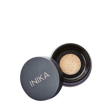 INIKA Organic Mineral Powder Foundation with SPF 25  Vegan Makeup Natural Looking Buildable Coverage Flawless Radiance  Glow Blemish Coverage Cruelty Free Sustainable Packaging Strength 8g
