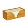 Countertop Multifold Paper Towel Dispenser  Bamboo Wood Folded Paper Towel Holder  For Multifold Trifold  Z Fold Paper Hand Napkins Folded Size 97 x 37 Or Smaller