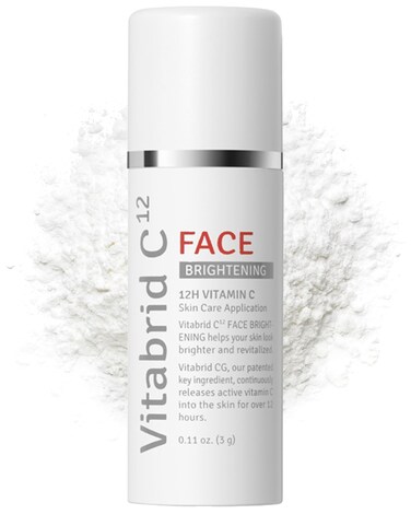 VITABRID C12 Vitamin C Boost Powder for Face with Niacinamide  12 hours Active Vitamin C  Even Skin Tone Age Defying Minimizing Pores  Mix Powder with Serum  Cream 01oz