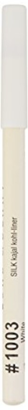 Lord  Berry SILK KAJAL Kohl Eyeliner Pencil Long Lasting Soft Gel based Eye Liner for Women With Smudgeable SemiMatte Finish Ophthalmologically Tested  Cruelty Free Makeup White
