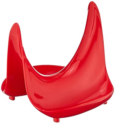 Hutzler Pot Lid Stand Large Red
