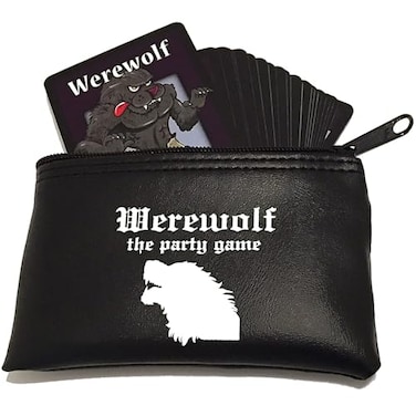 Apostrophe Games Werewolf The Party Game  42 Role Cards for 7 to 30 Players  Halloween Game Night for Adults and Teens  Interactive Board Game