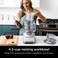 Ninja XSKBWLNBWL Professional XL Food Processor 45Cup Nesting Work Bowl Kit Compatible with NF701 Gray