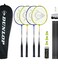 Dunlop Sports NitroStar SSX 104 Player Badminton Set with Net