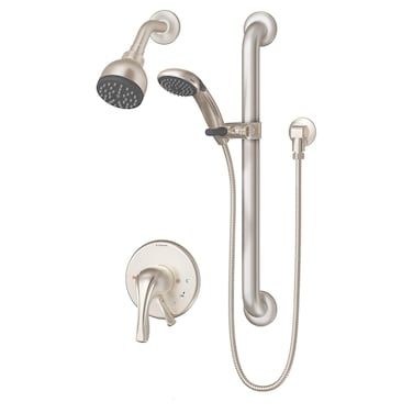 Symmons S9608PLR15TRMSTN BathroomFixtureHardwareParts Satin Nickel