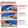 Warner Manufacturing 3in1 Caulk Tool for Easy Removal and Application Scraper Brush and ApplicatorGreen
