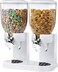Zevro GAT201C Indispensable Dry Food Dispenser Dual Control WhiteChrome