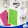 MRSIGA Scrub Sponges NonScratch Sponges for Dishes Kitchen Sponge Dish Scrubber 12 Pack