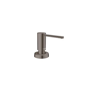 hansgrohe Focus Modern Bath and Kitchen Sink Soap Dispenser in Brushed Black Chrome 40438341