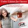 Jar Hero  Under Cabinet Jar Lid  Bottle Opener  Opens Any Size Jar  Effortless Jar Opener For Weak Hands  Seniors with Arthritis
