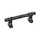 Amerock  Cabinet Pull  Matte Black  3 inch 76 mm Center to Center  Davenport  1 Pack  Drawer Pull  Drawer Handle  Cabinet Hardware
